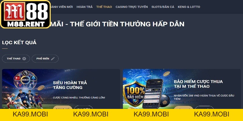 Khuyến Mãi M88 - Cập Nhật Ưu Đãi Hấp Dẫn Mỗi Ngày - ka99.mobi