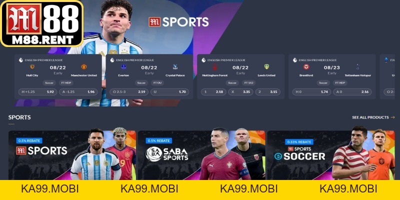 Thể Thao M88 – Điểm Đến Hấp Dẫn Cho Người Yêu Cá Cược - ka99.mobi